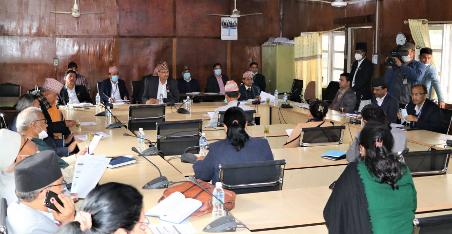 कार्यव्यवस्था परामर्श समितिको बैठक आह्वान